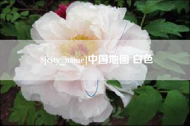 资兴中国地图 白色