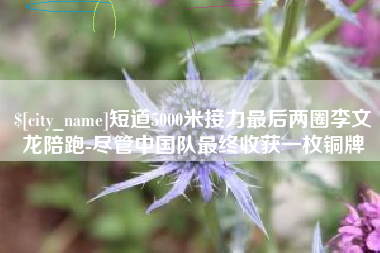 资兴短道5000米接力最后两圈李文龙陪跑-尽管中国队最终收获一枚铜牌