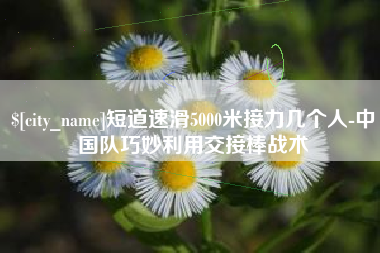 资兴短道速滑5000米接力几个人-中国队巧妙利用交接棒战术