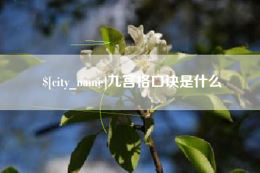 资兴九宫格口诀是什么