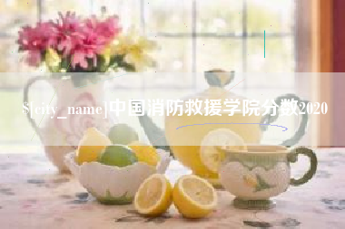 资兴中国消防救援学院分数2020