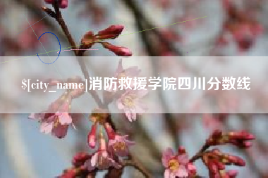 资兴消防救援学院四川分数线