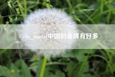 资兴中国的金牌有好多