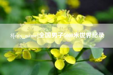 资兴全国男子5000米世界纪录