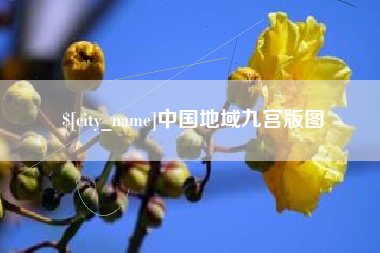 资兴中国地域九宫版图