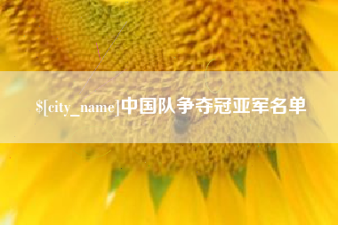 资兴中国队争夺冠亚军名单