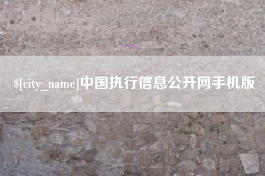 资兴中国执行信息公开网手机版