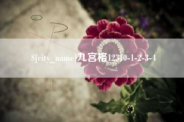 资兴九宫格12340-1-2-3-4