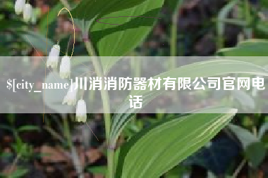 资兴川消消防器材有限公司官网电话
