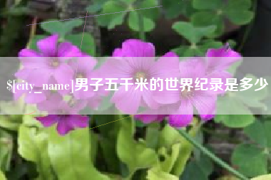 资兴男子五千米的世界纪录是多少