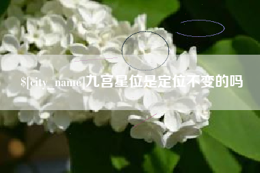 资兴九宫星位是定位不变的吗