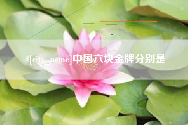 资兴中国六块金牌分别是