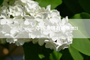 资兴中国金牌有哪些2021