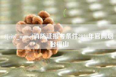 资兴消防证报考条件2024年官网烟台福山